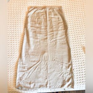 Linen Maxi Skirt - Old Navy size small